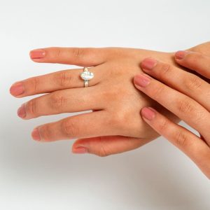Anillo Café Plata